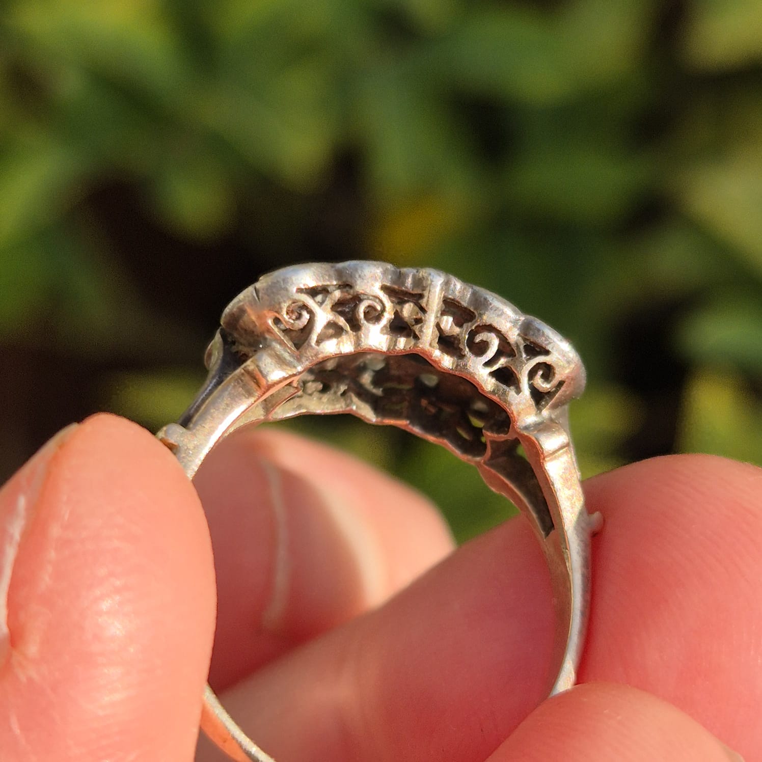 טבעת ספירים יהלומים – תמונה 4