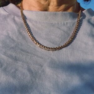 שרשרת עתיקה זהב ברל