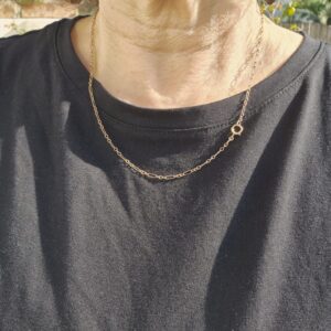 שרשרת זהב אדום עתיקה