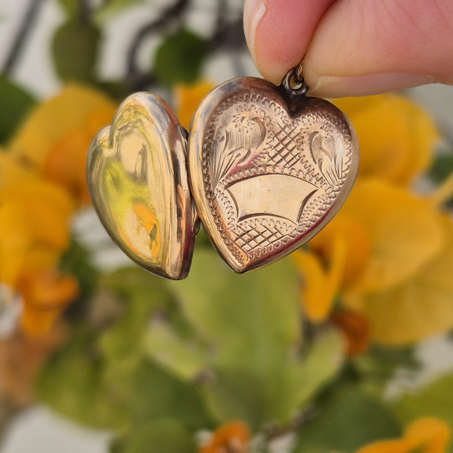 תליון לוקט לב קרטוש – תמונה 2