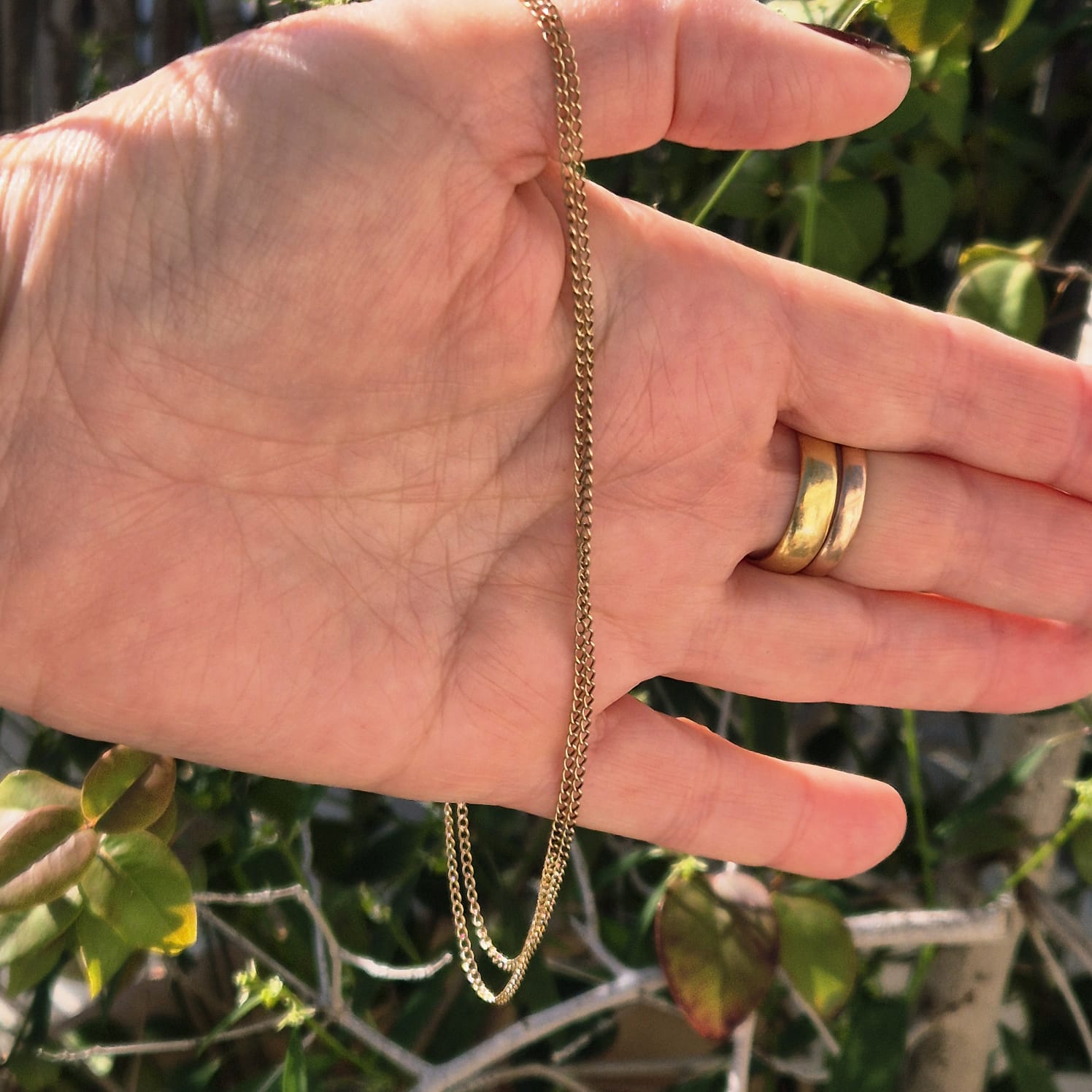 שרשרת זהב 60 ס"מ – תמונה 5