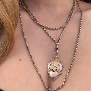 שרשרת guard עתיקה מזהב, כ־150 ס״מ.