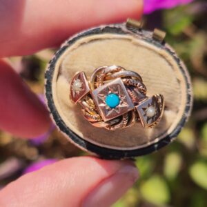 טבעת זהב קשר האהבה